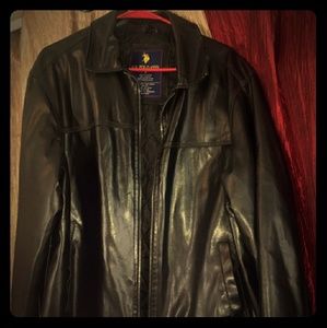 Men's leather jacket